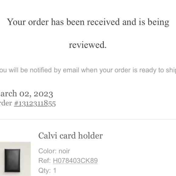 HERMÈS Calvi card holder - Picture 10 of 10